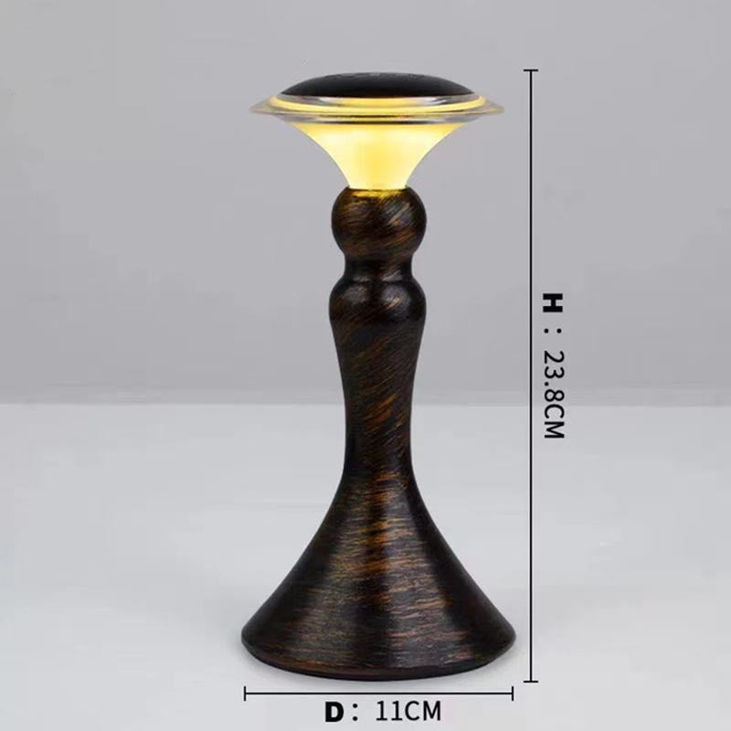 LED Rechargeable Bedroom Decoration Bedside Table Lamp