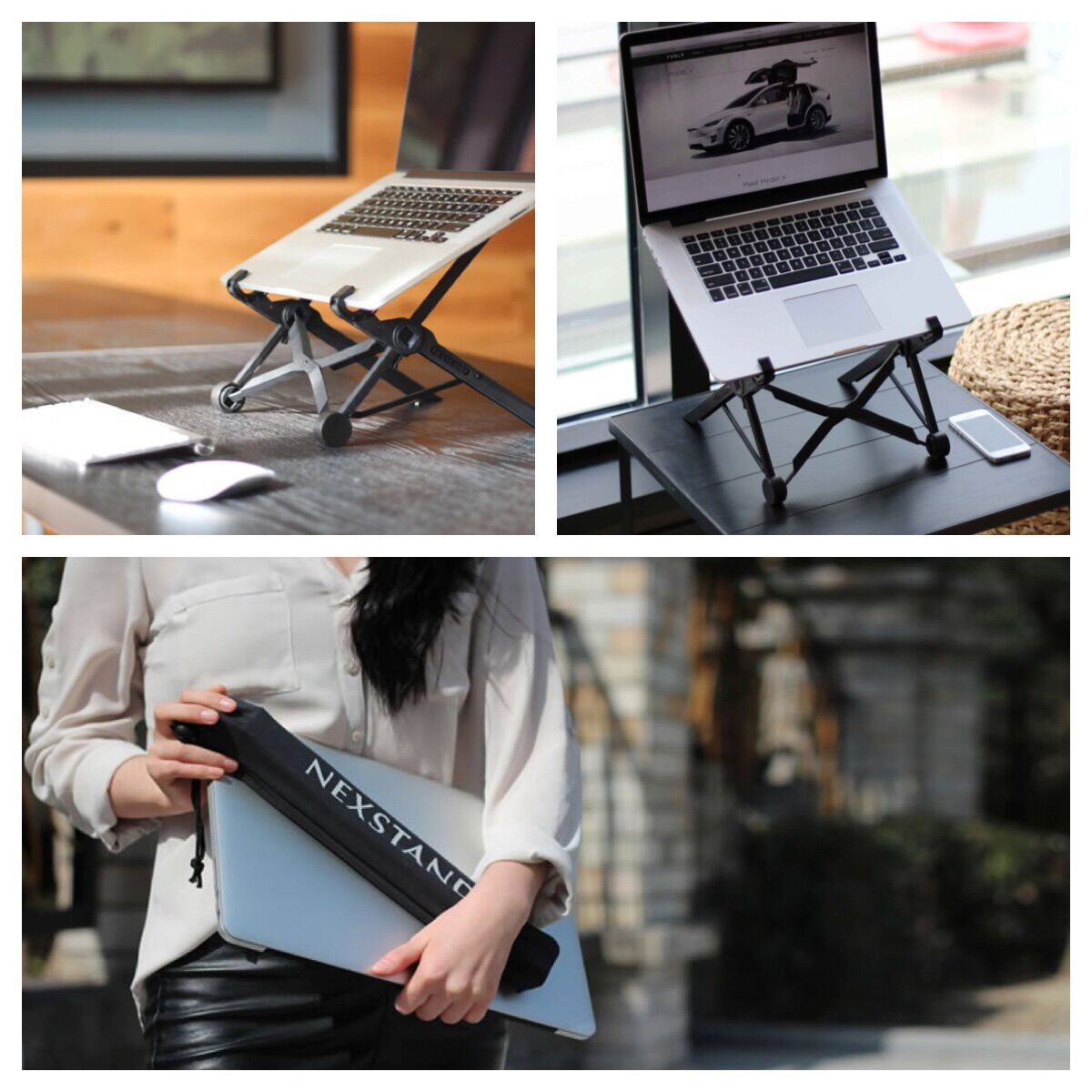 Lifting Portable Folding Simple Computer Bracket