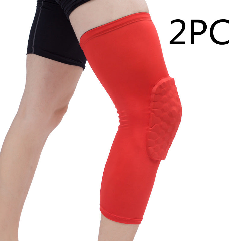 Basketball Kneecap Honeycomb Anti-collision Extended