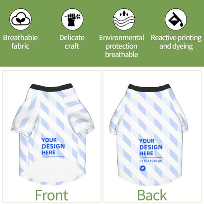 Create Your Own Small Pet Pullover Comfortable Breathable Sweater Clothes