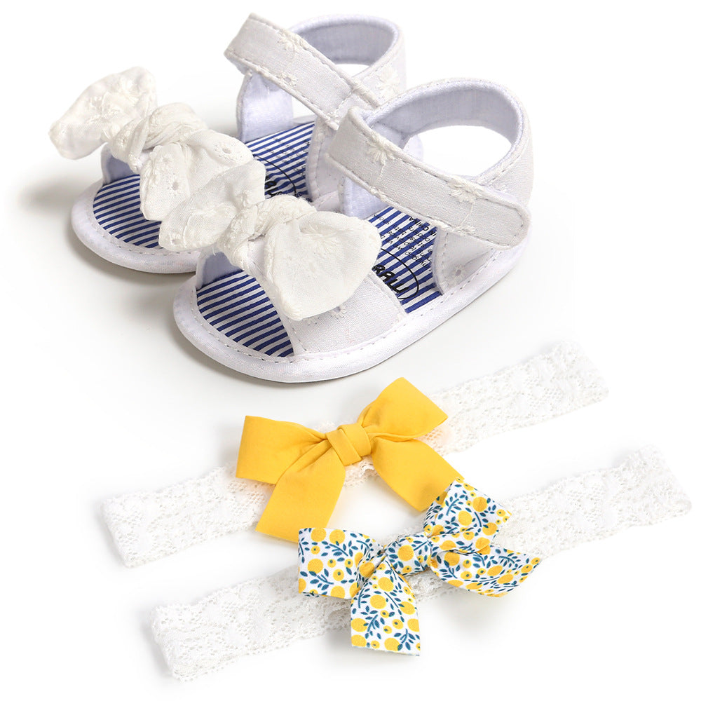 New Spring And Summer Baby Sandals 2-piece Set