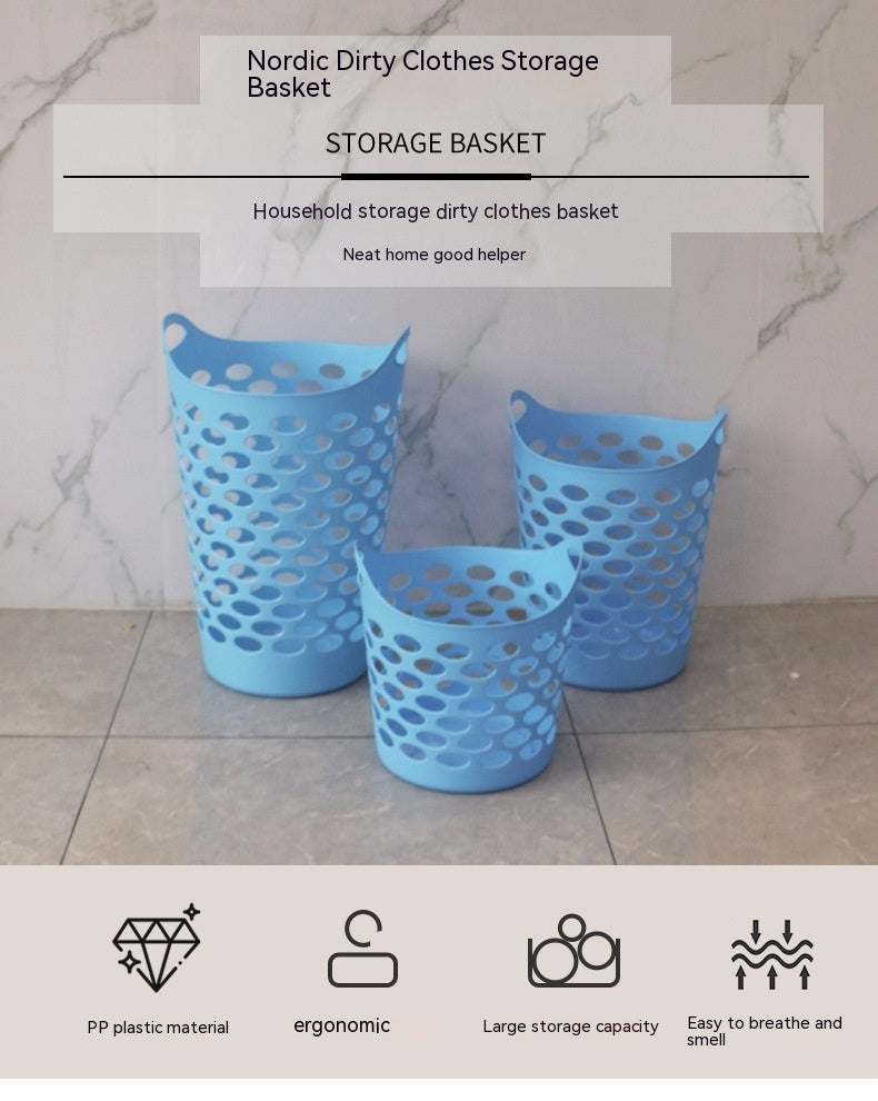 Household Portable Portable Plastic Storage Basket