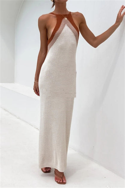 Long Knit Skirt Panel Bikini Plus Size Beach