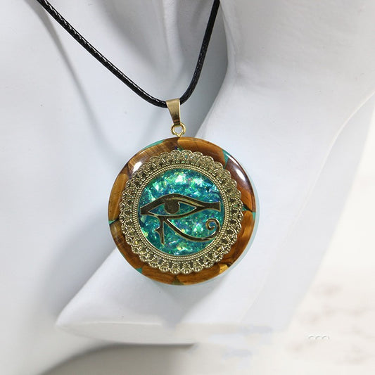 Natural Crystal Gravel Personalized Pendant For Men And Women