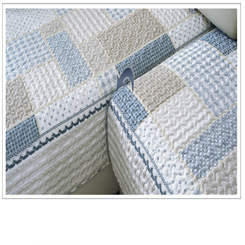 High-end Cotton Sofa Cushion Simple Cloth Modern Cotton Twill Four Seasons Non-slip Cushion Summer Sofa Covers