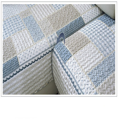 High-end Cotton Sofa Cushion Simple Cloth Modern Cotton Twill Four Seasons Non-slip Cushion Summer Sofa Covers