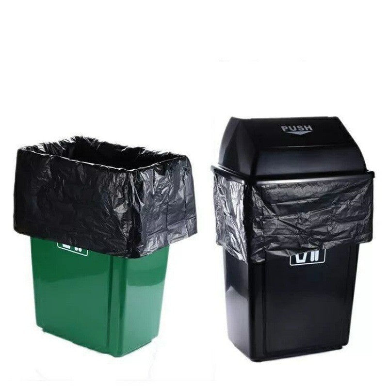 Large Plastic Bag With Thickened Flat Mouth
