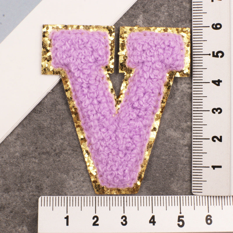 26 Letter Clothing Patch Embroider