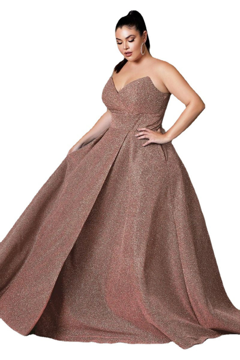 Commuter European And American Plus Size Women's Dress