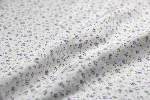 Pastoral Floral Cotton Clothing Fabric