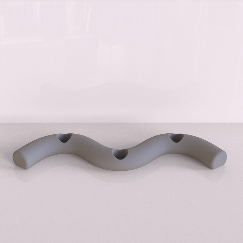 Silica Gel Mold Candle Holder S Type Boreal Europe Style