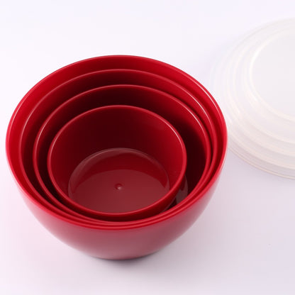 Personality Plastic Round Bento Storage Box