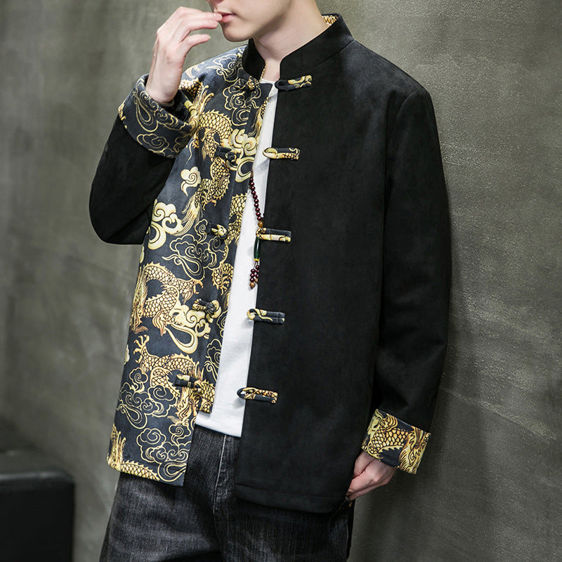 Retro Style Youth Plus Size Jacket Coat