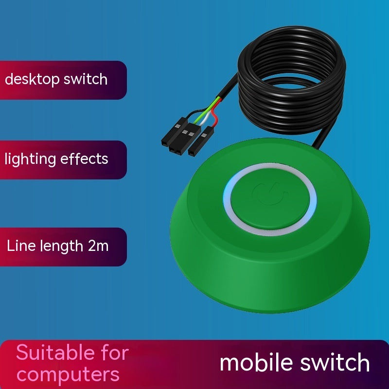 Computer External Power Supply Business Desktops Start Lengthened External Button