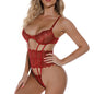 Women's Sexy Lace Plus Size One-piece Underwear