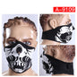Cycling Skeleton Halloween Mask Mountaineering Ski
