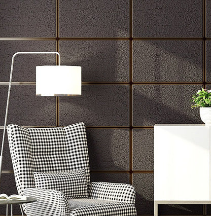 TV Background Wall Wallpaper 3d Stereo Modern Minimalist Living Room