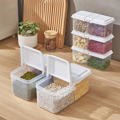 Refrigerator With Crispy Cereal And Transparent Storage Box