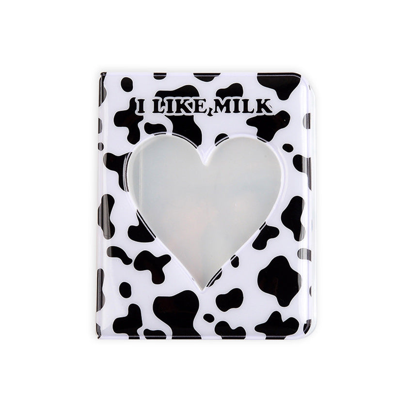 Cutout Love Mini Plug-in Album Business Card Album