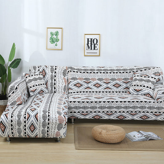 Home Fashion Stretch Print Modular Sofa Cover