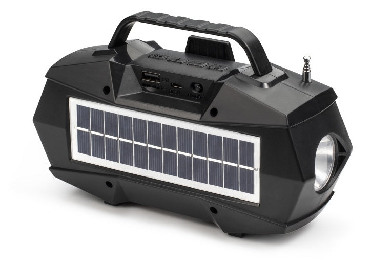 Bluetooth Speaker With Antenna Flashlight Gift