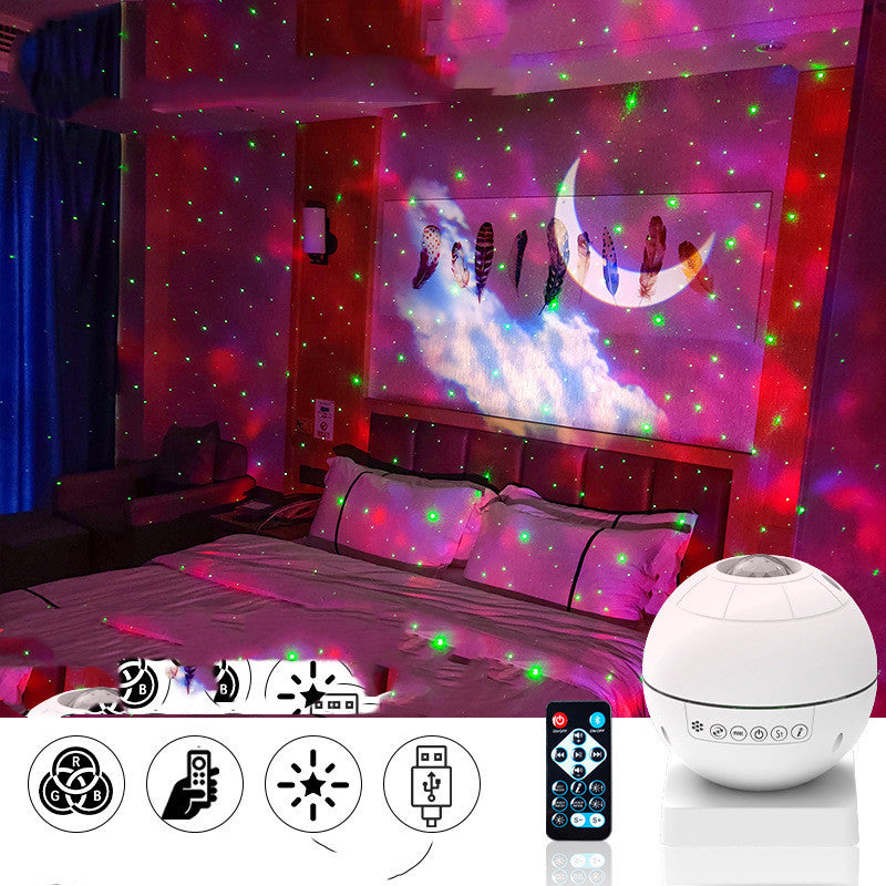 Laser Projection Light Bluetooth Projector Led Night Light