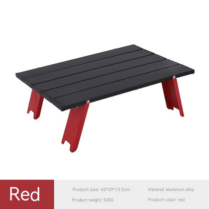 Outdoor Ultralight Portable Mini Aluminum Alloy Table