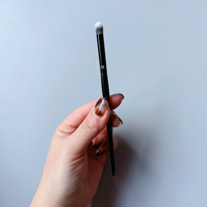 Lotus Series Foundation Eye Shadow Face Powder Repair Double-ended Makeup Brush