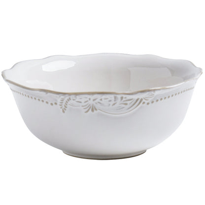 Relief Ceramic Tableware Rice Bowl Plate