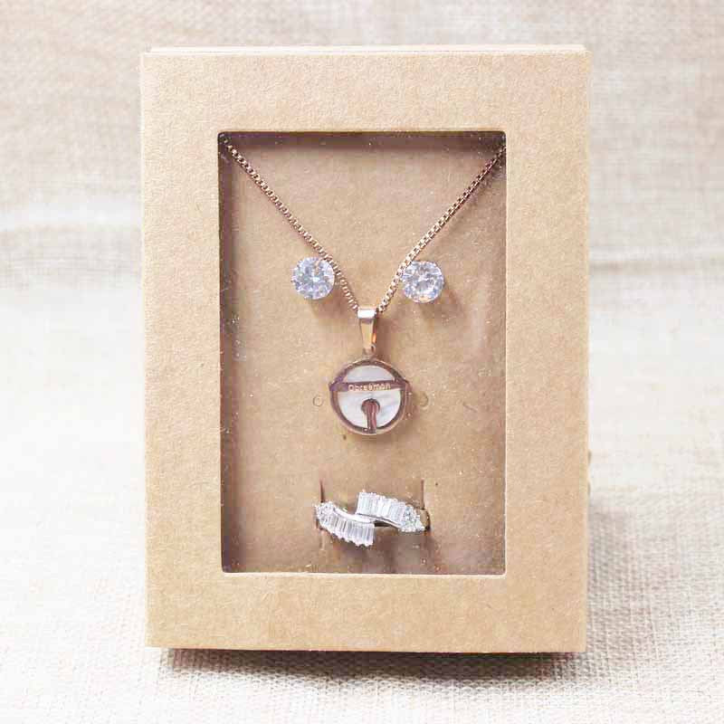 Gift Box PVC Jewelry Packaging Box