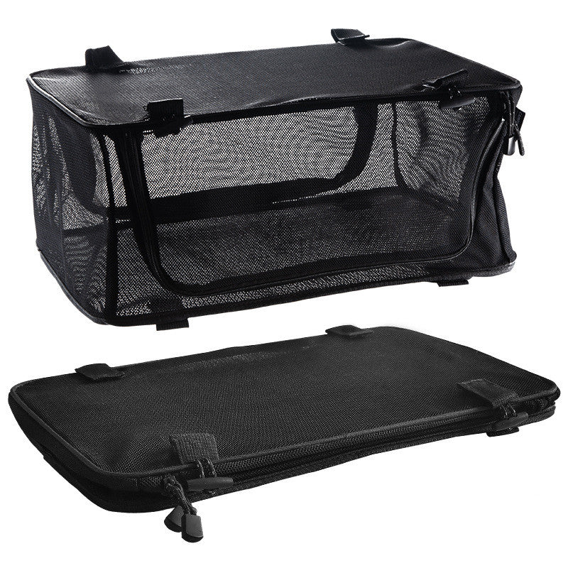 Outdoor Simple Folding Picnic Table Multi-layer Wrought Iron Rack