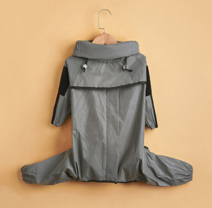Waterproof Coat Dog Pet Reflective Rainproof Raincoat