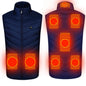 Graphene electric heating vest