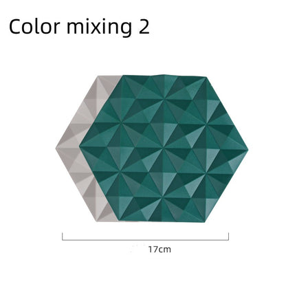 Table Insulation Pad Silicone Light Luxury Placemat Anti-scalding Anti-slip Pad