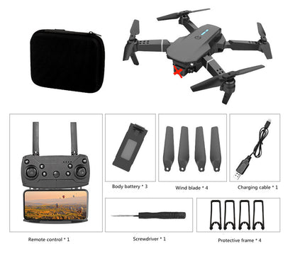 E88 Drone Aerial Photography Of High-definition Folding Four Axis Aircraft