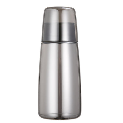 Glass Large Capacity Electroplating Cold Water Bottle Set