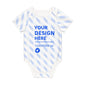 Create Your Own Soft And Skin-friendly Baby Cotton Short-sleeved Romper