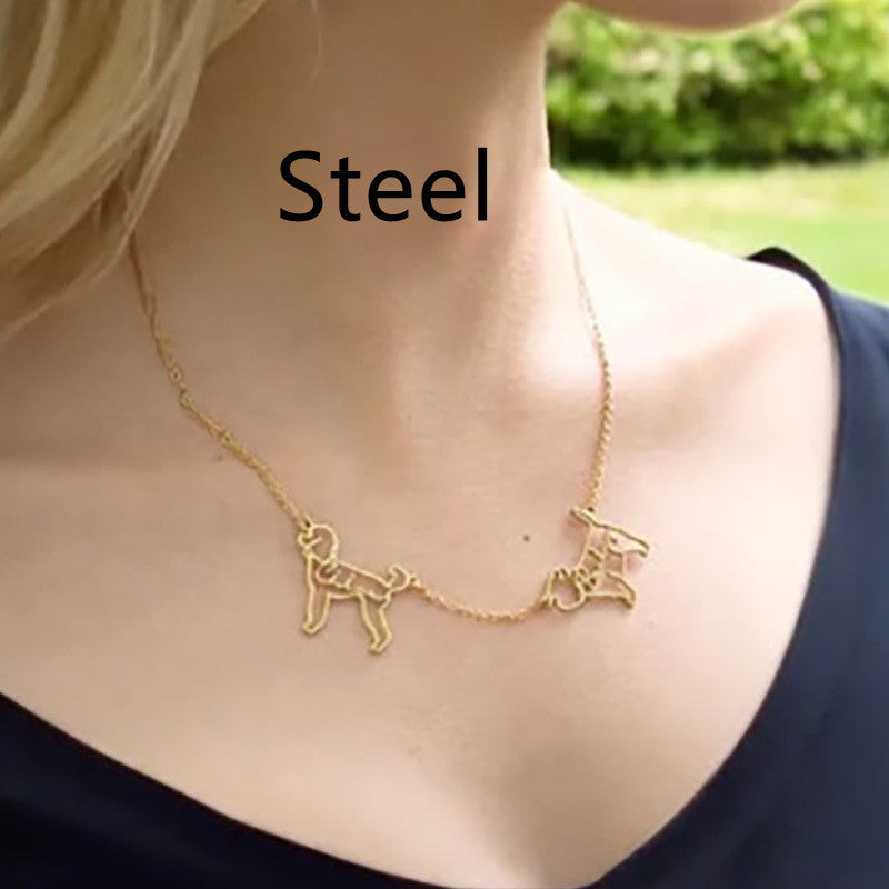 Personalized European And American Name Necklace For Women