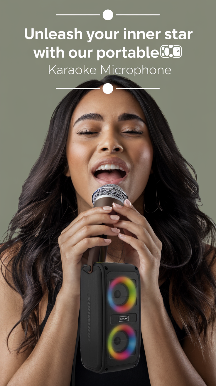 Portable Bluetooth Speaker Color Light Speaker