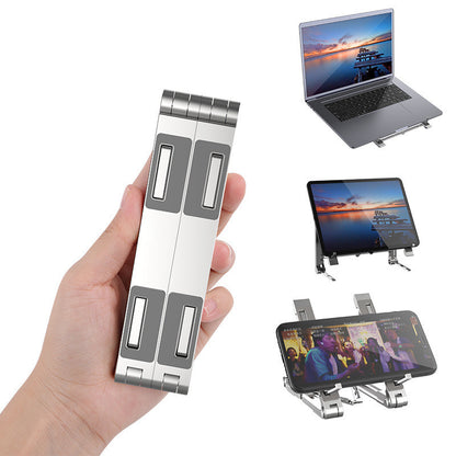 Zinc Alloy Portable Computer Folding Heat Dissipation Bracket