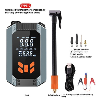 Car Wireless Inflatable emergency Start Power All-in-one Machine