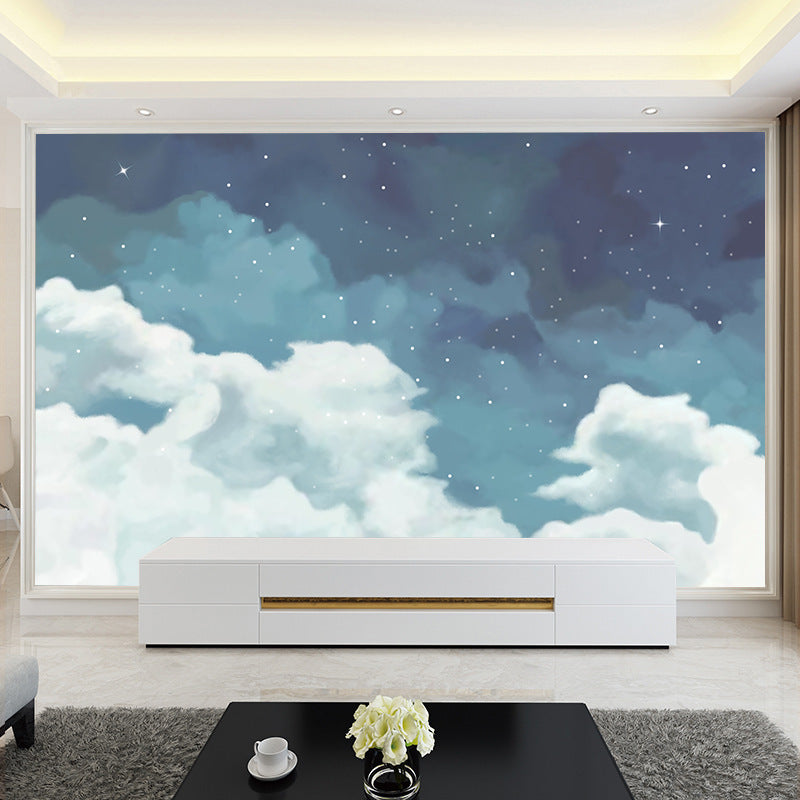 Printed Waterproof Wallpaper For TV Backdrop Wall Mural