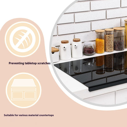 Kitchen Black Acrylic Chopping Board Non-slip