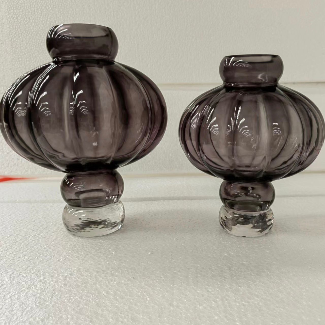 Creative New Lantern Glass Vase Living Room Dining Table Flower Arrangement