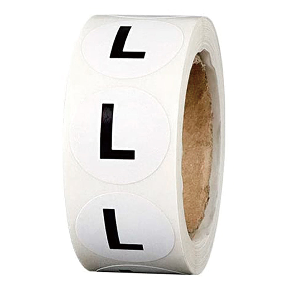 S M L XL Size Clothes Hat Size Sticker Sticker