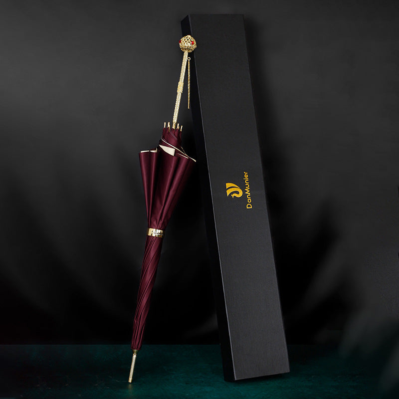 Linglong Ball Solid Color Design Art Craft Umbrella