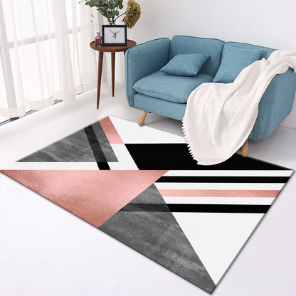 Crystal Velvet Printed Carpet Living Room