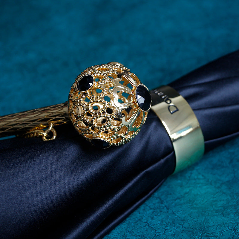 Linglong Ball Solid Color Design Art Craft Umbrella