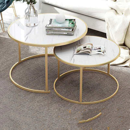 Hall Sofa Small Round Combination Coffee Table