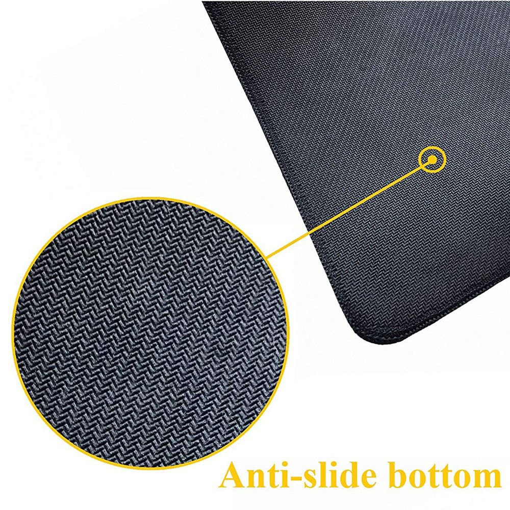 16x35.5in Horizontal Oversized Rubber Keyboard Pad